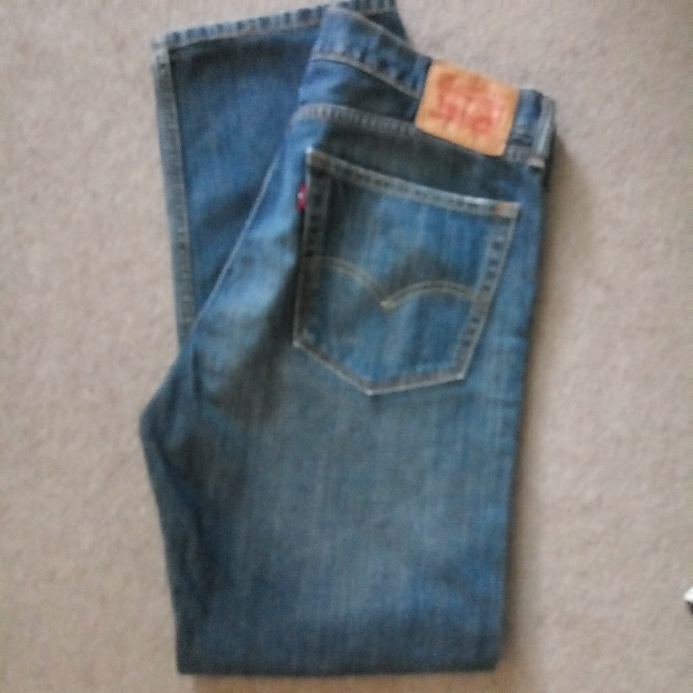 Levis 505 blue medium wash jeans